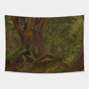 In the Woods, Jamaica by Frederic Edwin Church Tapestry