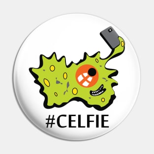 Selfie – Cellfie Biology Science Pin