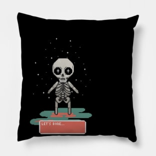 Let's Bone ;) Pillow