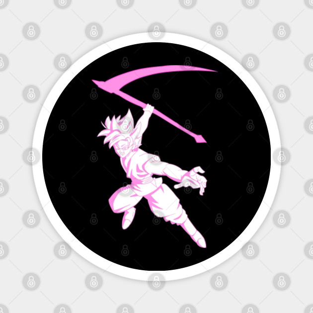 Dragon Ball Z Rose Goku Black Pink Dragon Ball Magnet