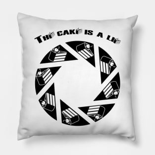 The cake is a lie Pillow