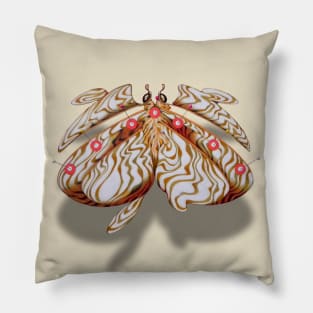 The albino butterfly Pillow