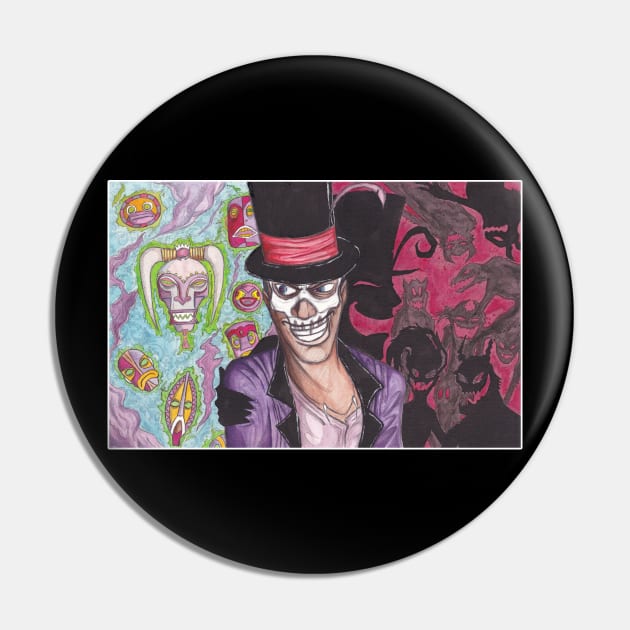 Doctor Facilier Pin by VintageGrim