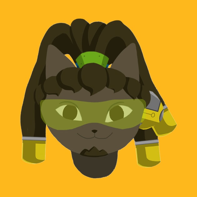 Overwatch Cats Lucio by DebbieMongrel