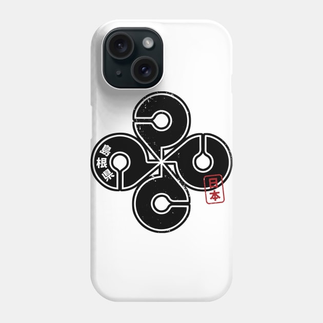 SHIMANE Japanese Prefecture Design Phone Case by PsychicCat