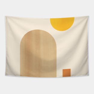 Mid-century modern Geometrical shapes Tapestry