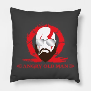 Angry Old Man Pillow