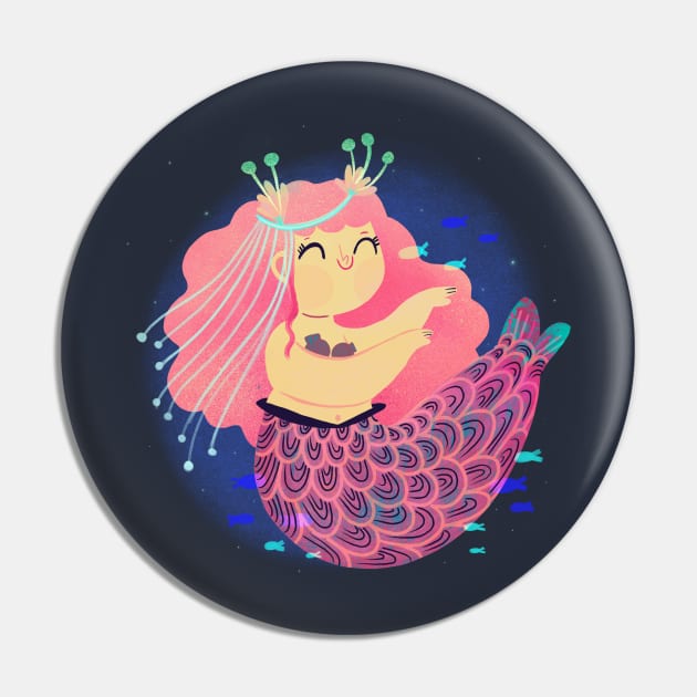 Magical mermaid Pin by Mjdaluz