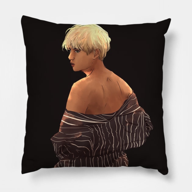 taehyung Pillow by nicoryio