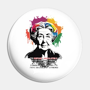 Golda Meir Pin