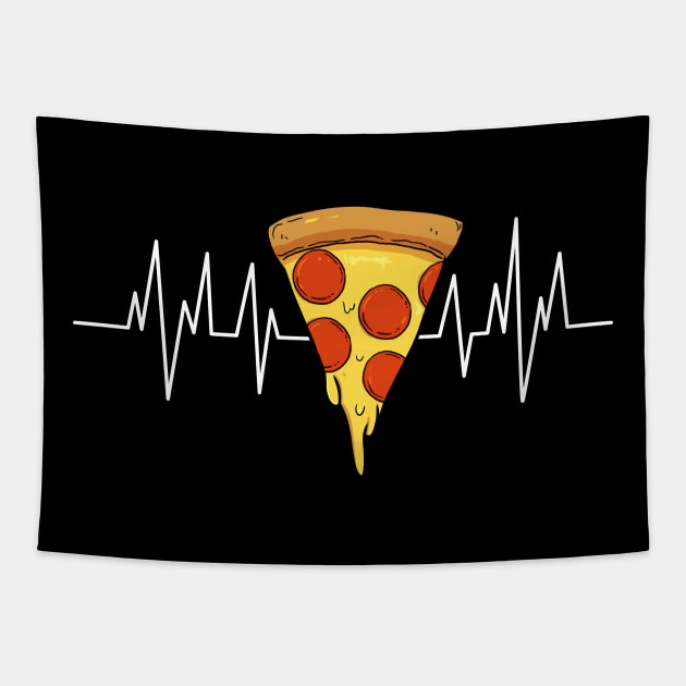 Pizza Beat Tapestry by peekxel