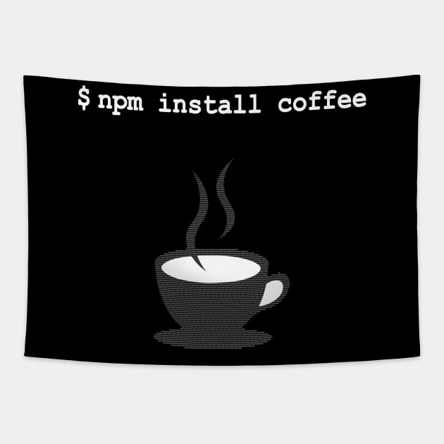 npm install coffee JavaScript Programmer Tapestry by alltheprints