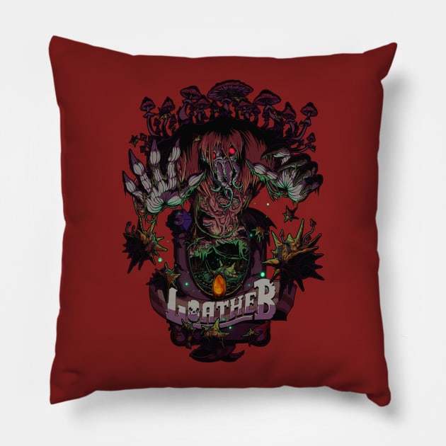 UNOFFICIAL LOATHEB TRIBUTE TEE Pillow by peanutgolem