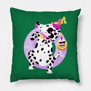 Dalmation Dog Funny Pillow