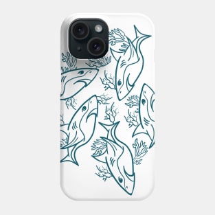 Ocean Animals Lover Sharks Phone Case