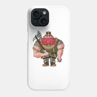 Fantasy Dwarf Warrior Phone Case