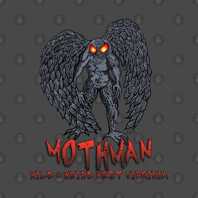 Mothman Wild & Weird WV by theartofron