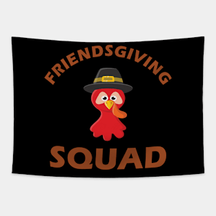 Friends Giving Squad - Friendsgiving Funny Thanksgiving Holiday Tapestry