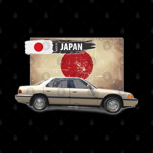 1990 Acura Legend L Bahama Gold Metallic 04 by Stickers Cars