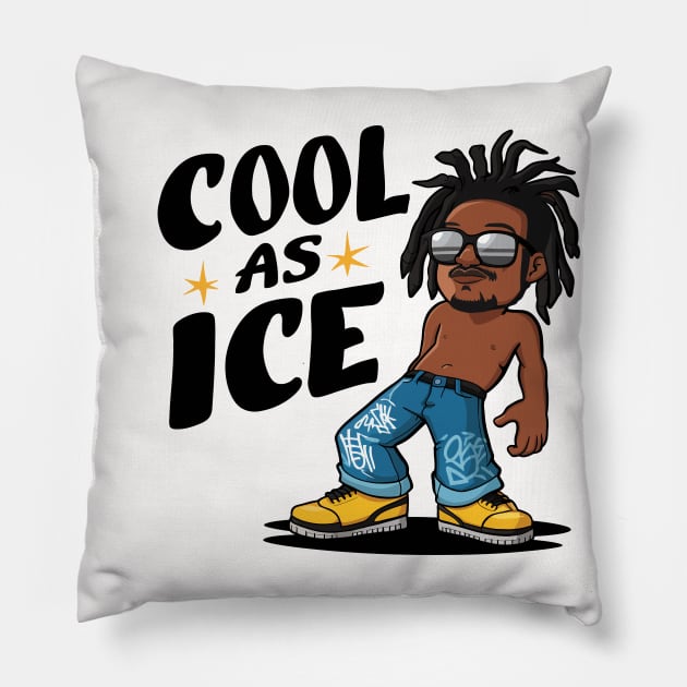 Cool As Ice Pillow by Custom Prints HD