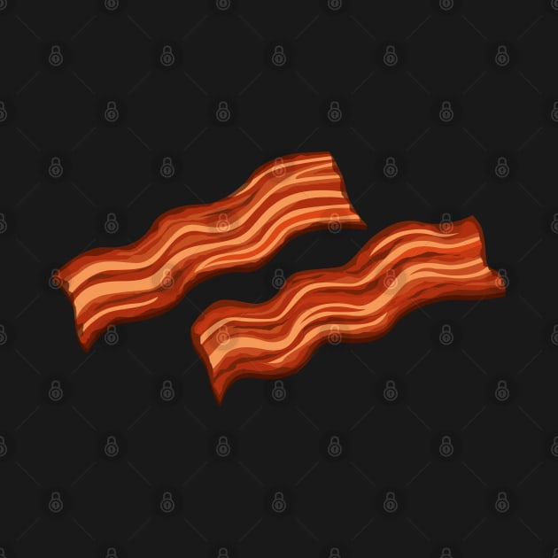 Side of Bacon Strips by PrintArtdotUS