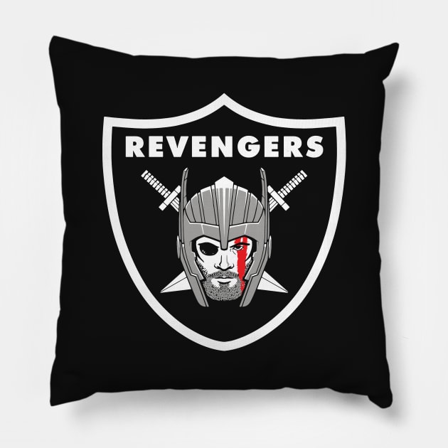 Odinson's Revengers Pillow by DCLawrenceUK