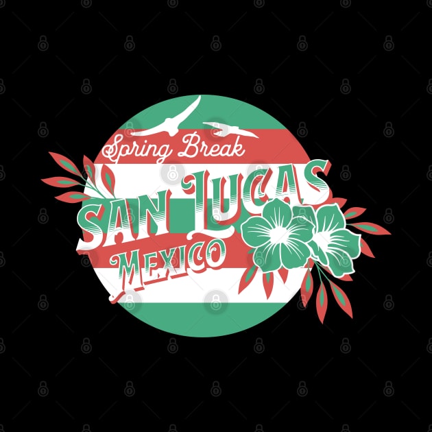 San Lucas Spring Break T-shirt by PODland