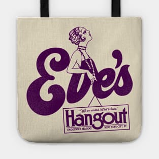 Defunct Eve's Hangout 70s 80s Lesbian Nightclub NYC Tote