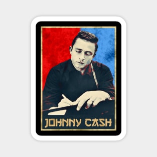 Country Johnny cash Magnet