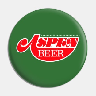 Aspen Beer Red Logo Pin
