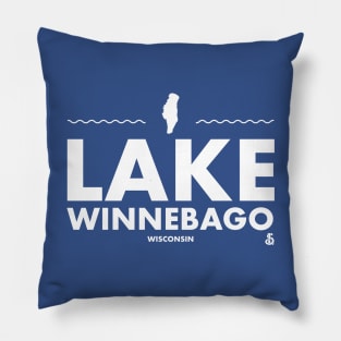 Fond du Lac County, Winnebago County, Calumet County, Wisconsin - Lake Winnebago Pillow