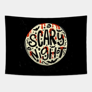 Scary  Night Tapestry