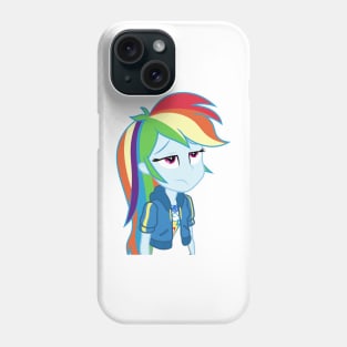 Annoyed Rainbow Dash Phone Case