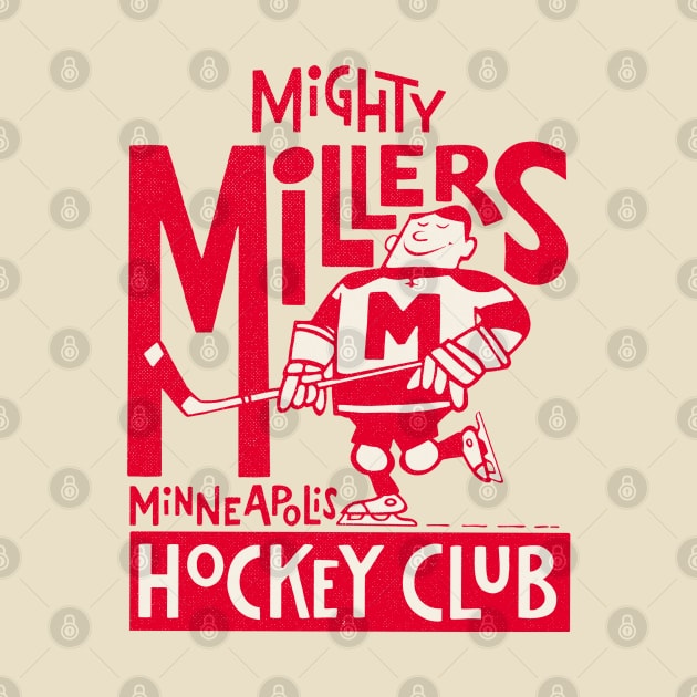 Classic Minneapolis Mighty Millers Hockey Club by LocalZonly