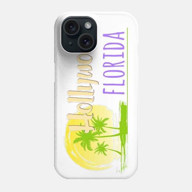 Life's a Beach: Hollywood, Florida Phone Case by Naves