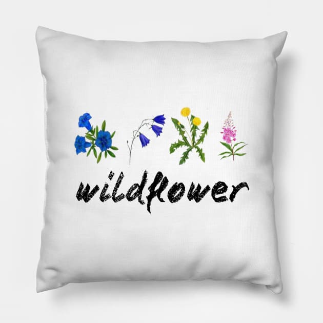 Wildflower Pillow by MChamssouelddine