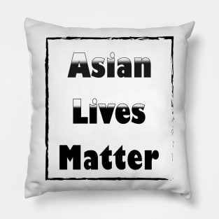 asian lives matter Pillow