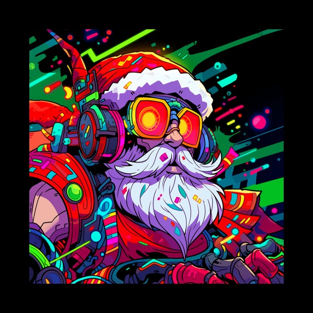 Santa Claus & Cyberpunk 8 by saveasART