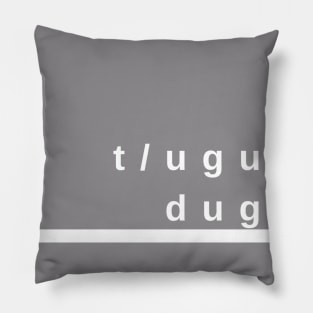 Tagalog #tugudug heart beats Pillow