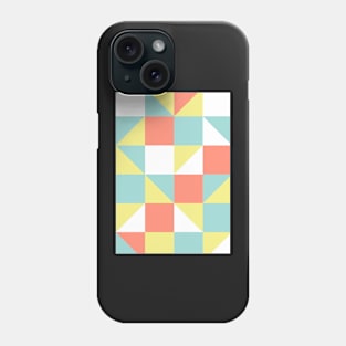 Colorful Abstract Geometric Pattern Phone Case