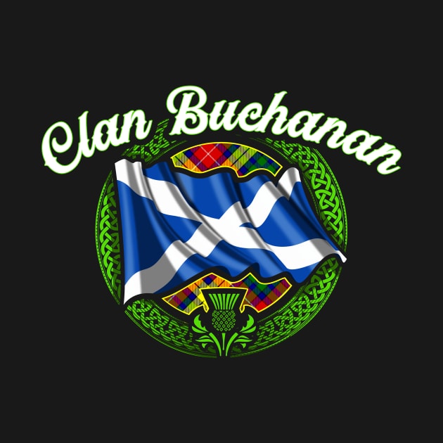 Scottish Flag Clan Buchanan by Celtic Folk