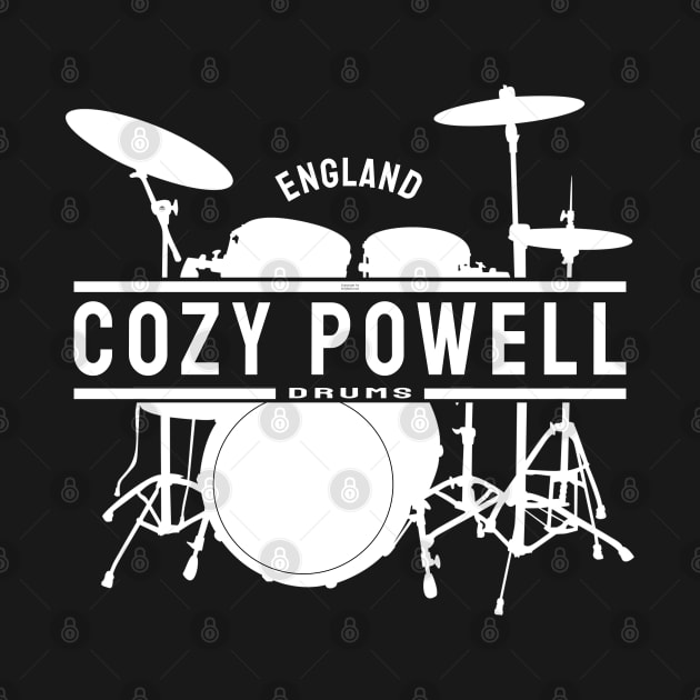 Cozy Powell England Drums D22 by Onlymusicians