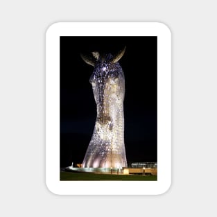 The Left Kelpie at Night Magnet