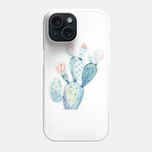 Turquoise Cactus Floral Friends Phone Case