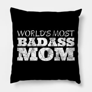 World's Most Badass Mom Pillow