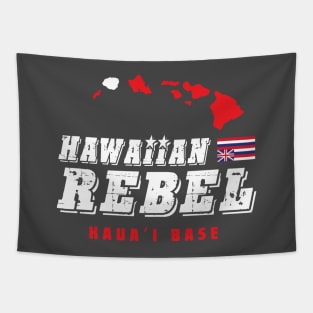 Hawaiian Rebel Kauai Hawaii Base Tapestry