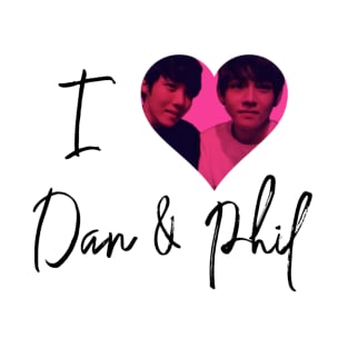 I Heart Dan and Phil but it's V and J-Hope from BTS T-Shirt