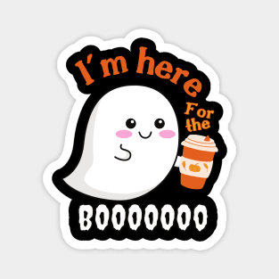 I’m here for the Boo, cute Halloween ghost. Magnet