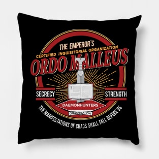 Ordo Malleus - Certified Inquisitorial Organization Pillow