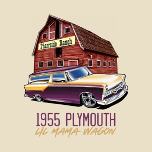 Lil Mama's 1955 Plymouth Wagon T-Shirt